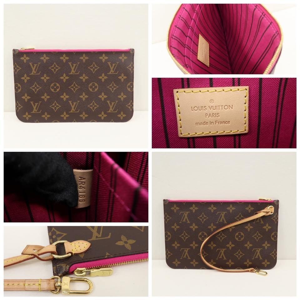 Louis Vuitton Neverfull Brown Monogram Canvas Tote