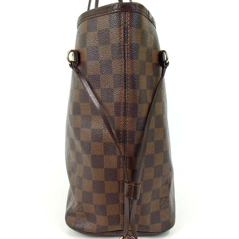Louis Vuitton Neverfull Damier Ebene Brown Canvas Tote