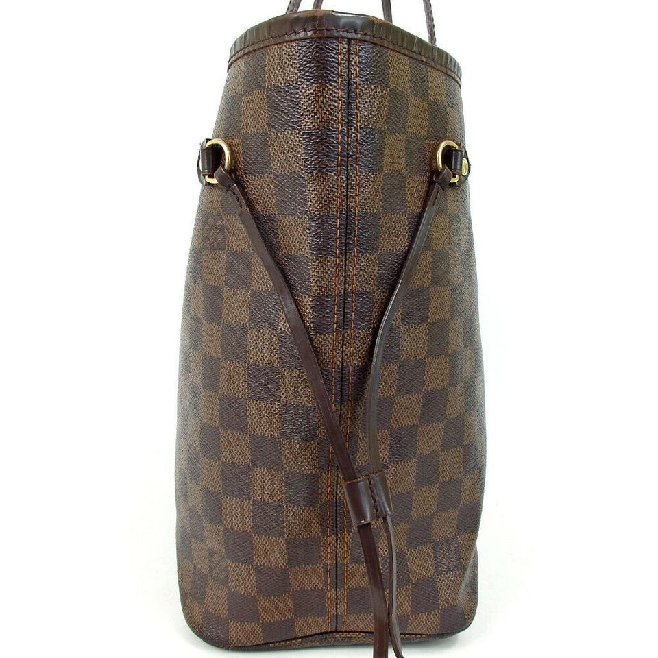 Louis Vuitton Neverfull Damier Ebene Brown Canvas Tote