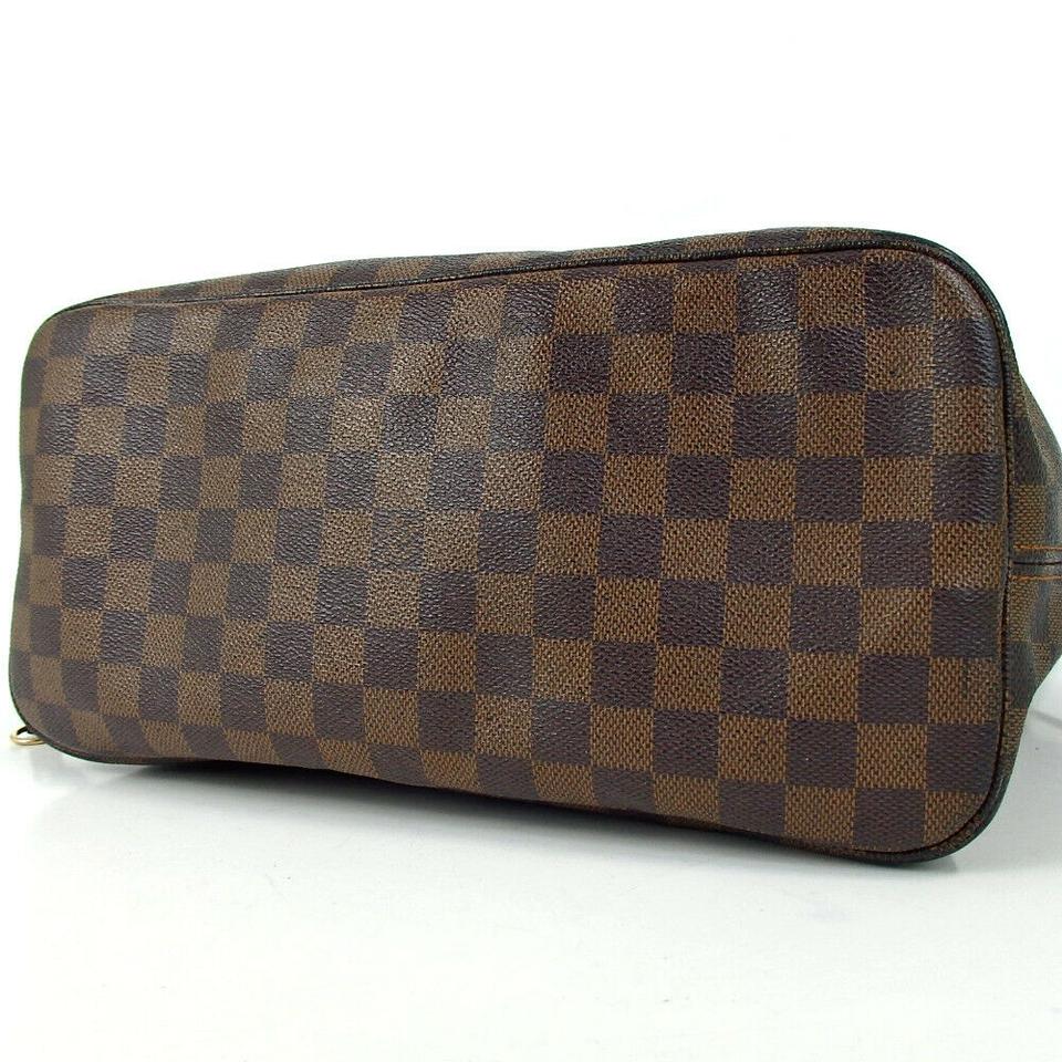 Louis Vuitton Neverfull Damier Ebene Brown Canvas Tote