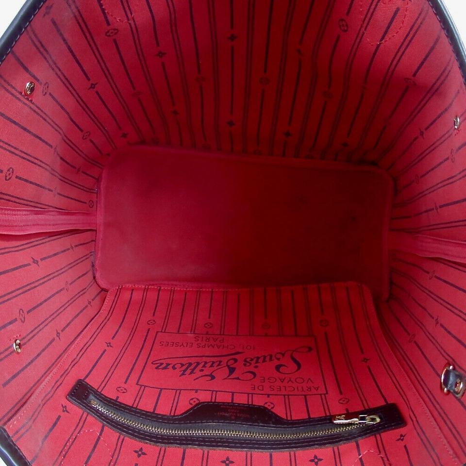 Louis Vuitton Neverfull Damier Ebene Brown Canvas Tote