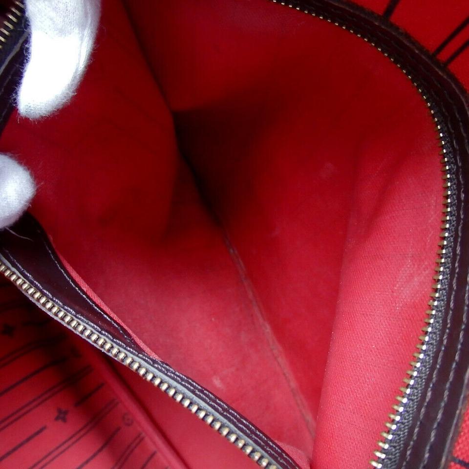 Louis Vuitton Neverfull Damier Ebene Brown Canvas Tote
