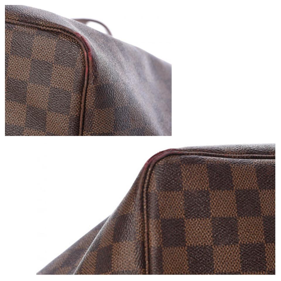 Louis Vuitton Neverfull Damier Ebene Gm Brown Canvas Tote