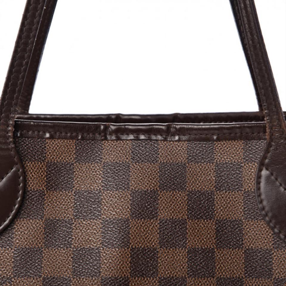 Louis Vuitton Neverfull Damier Ebene Gm Brown Canvas Tote