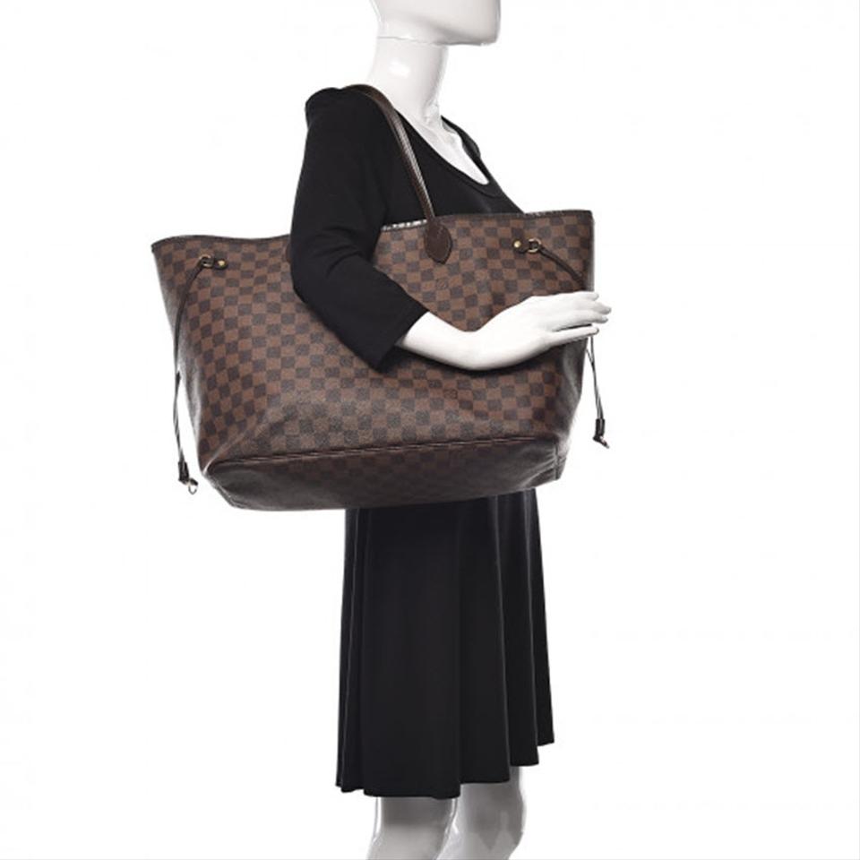 Louis Vuitton Neverfull Gm Brown Damier Ébène Canvas Tote