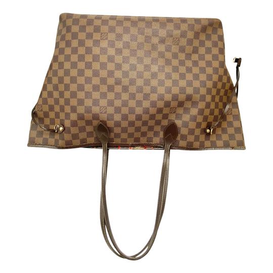 Louis Vuitton Neverfull Gm Brown Damier Ebene Canvas Tote