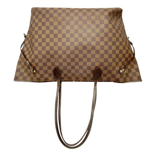 Louis Vuitton Neverfull Gm Brown Damier Ebene Canvas Tote