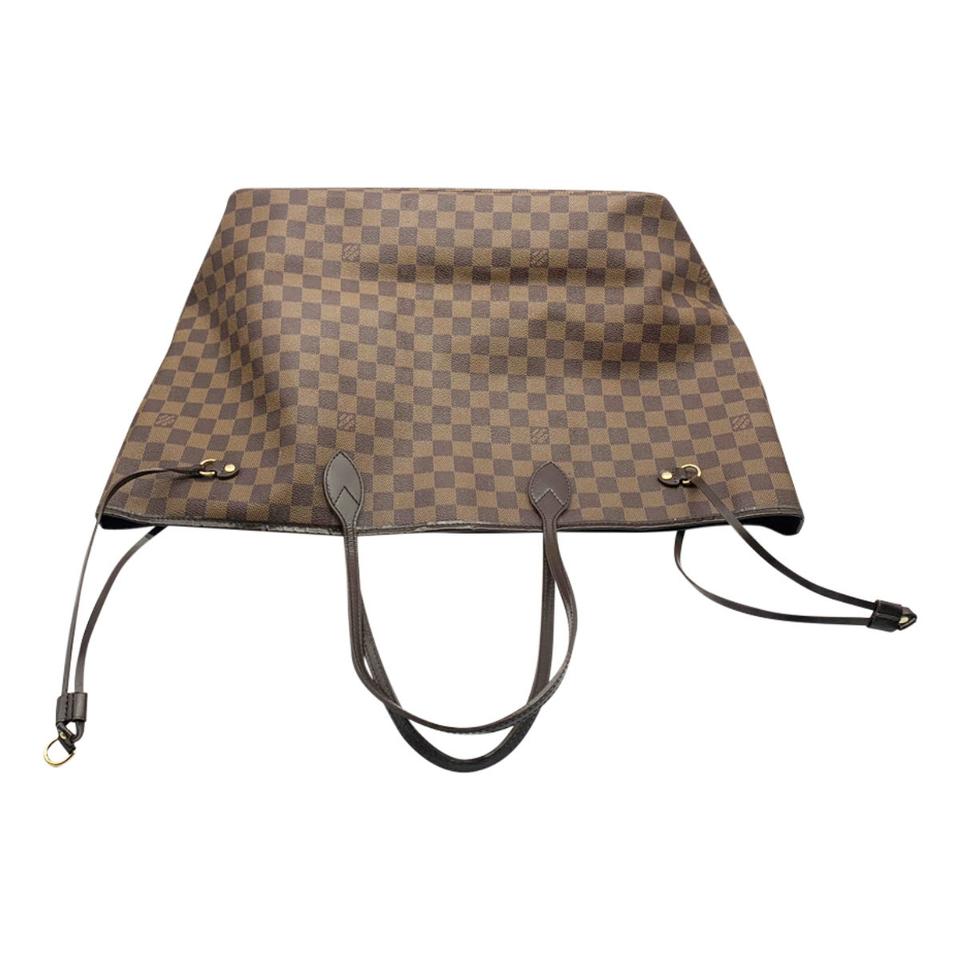 Louis Vuitton Neverfull Gm Brown Damier Ébène Canvas Tote