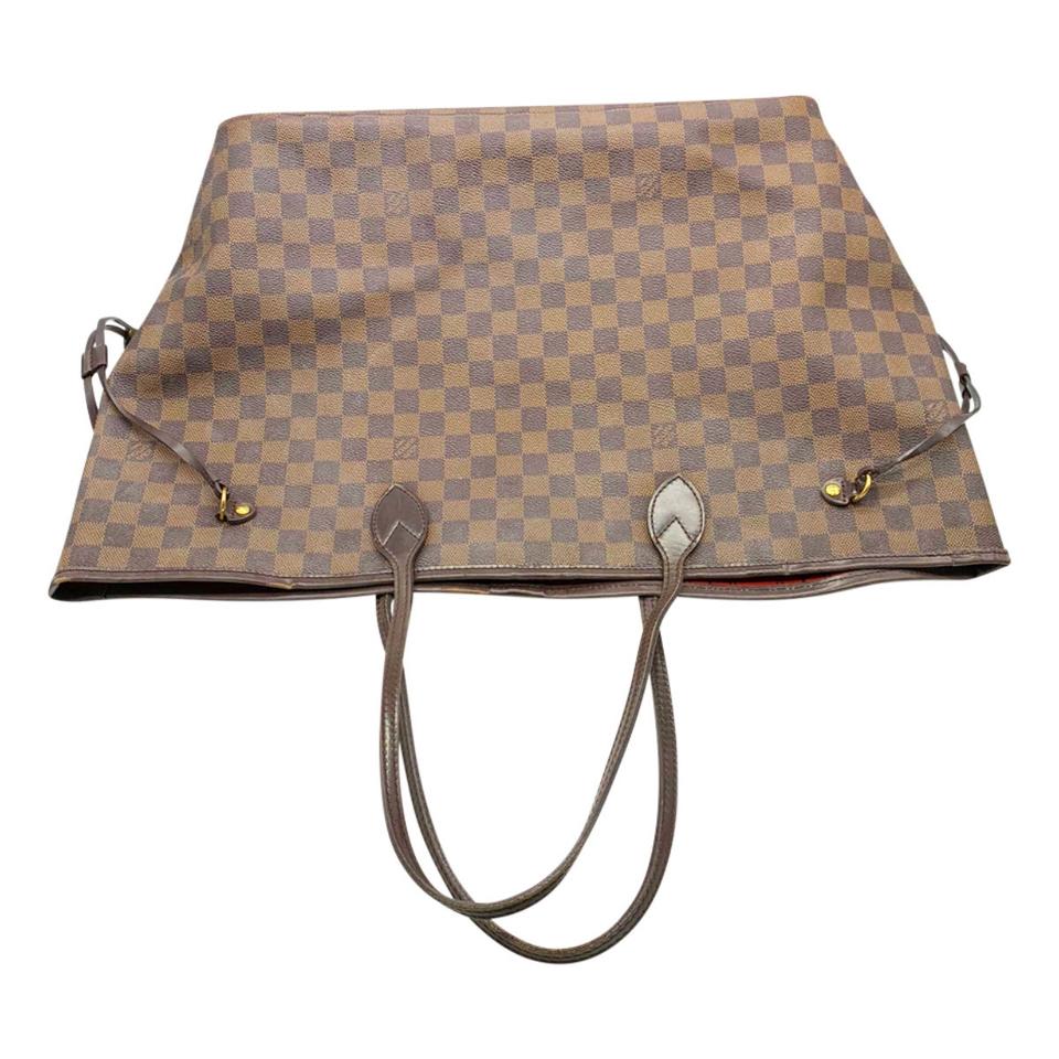 Louis Vuitton Neverfull Gm Brown Damier Ébène Canvas Tote