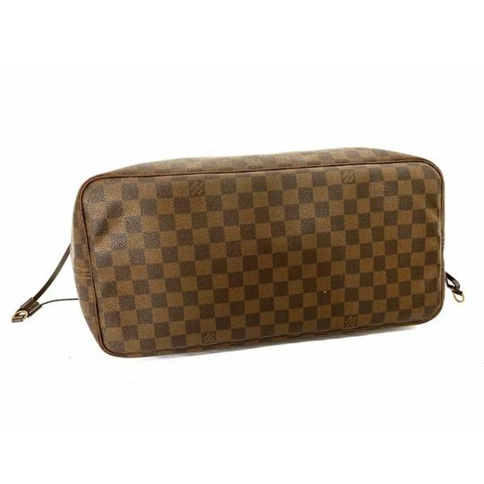 Louis Vuitton Neverfull Gm Brown Damier Ebene Canvas Tote