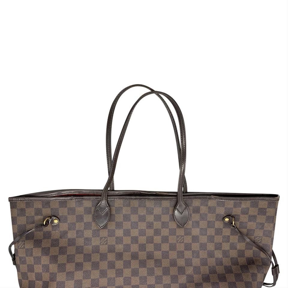 Louis Vuitton Neverfull Gm Brown Damier Ébène Canvas Tote