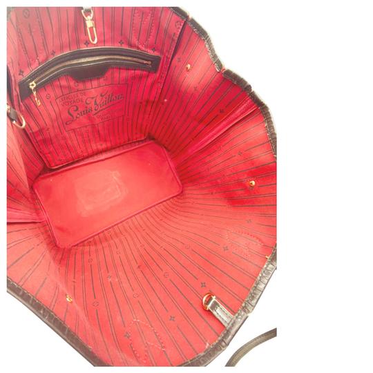 Louis Vuitton Neverfull Gm Brown Damier Ebene Canvas Tote