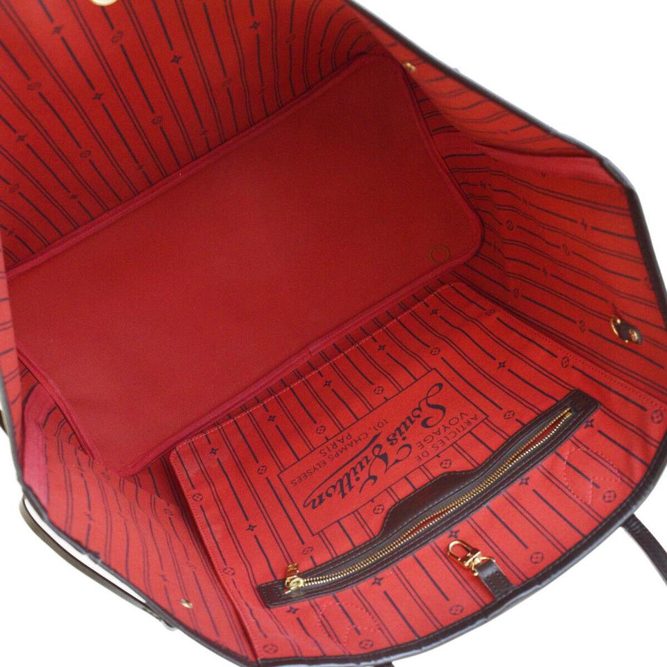 Louis Vuitton Neverfull Gm Brown Damier Ébène Canvas Tote