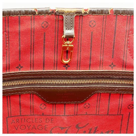 Louis Vuitton Neverfull Gm Brown Damier Ebene Canvas Tote