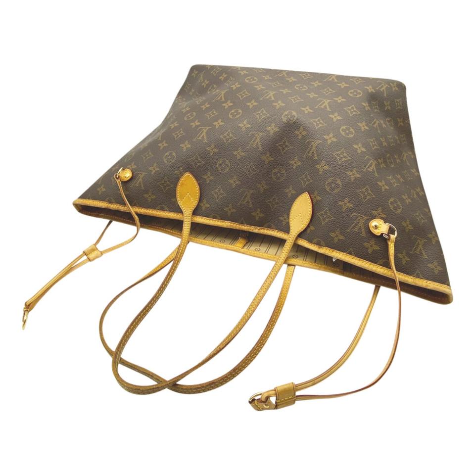 Louis Vuitton Neverfull Gm Brown Monogram Canvas Tote
