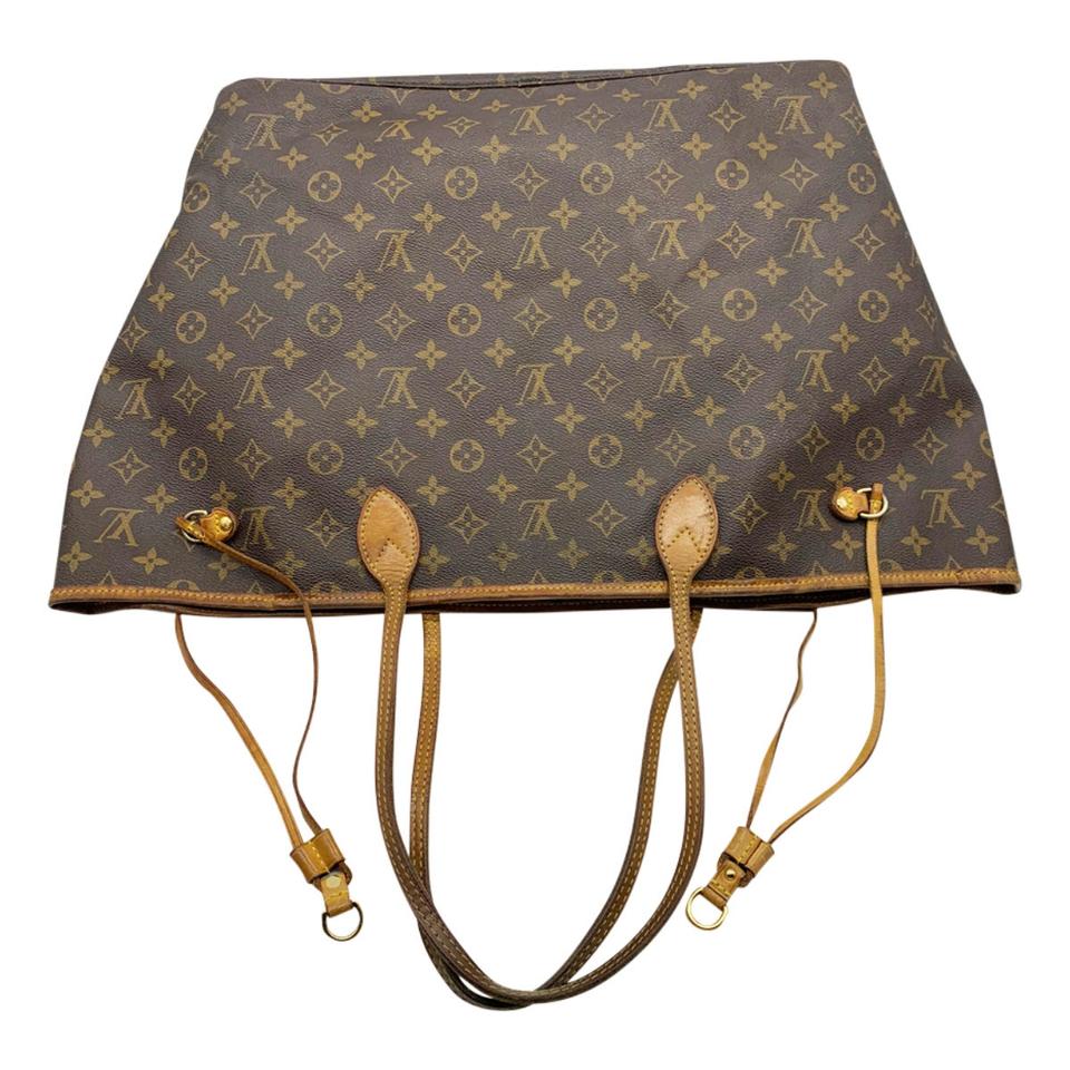 Louis Vuitton Neverfull Gm Brown Monogram Canvas Tote