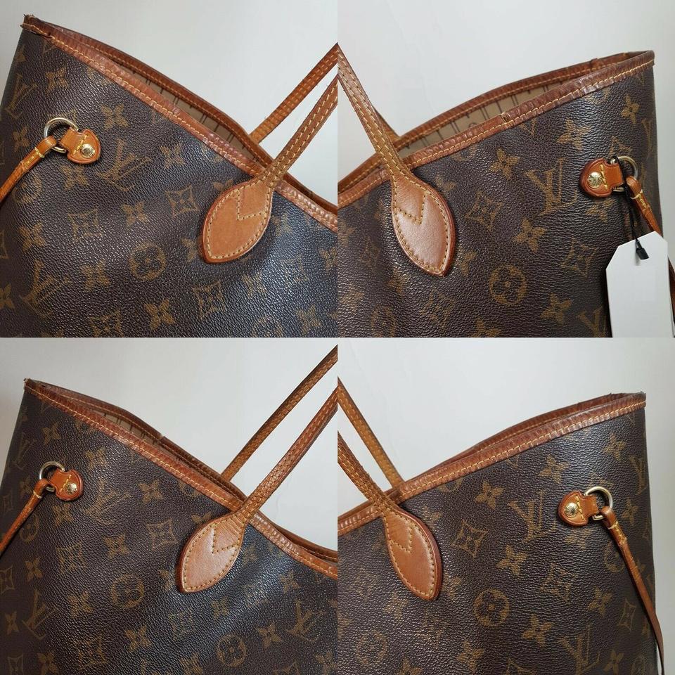 Louis Vuitton Neverfull Gm Brown Monogram Canvas Tote