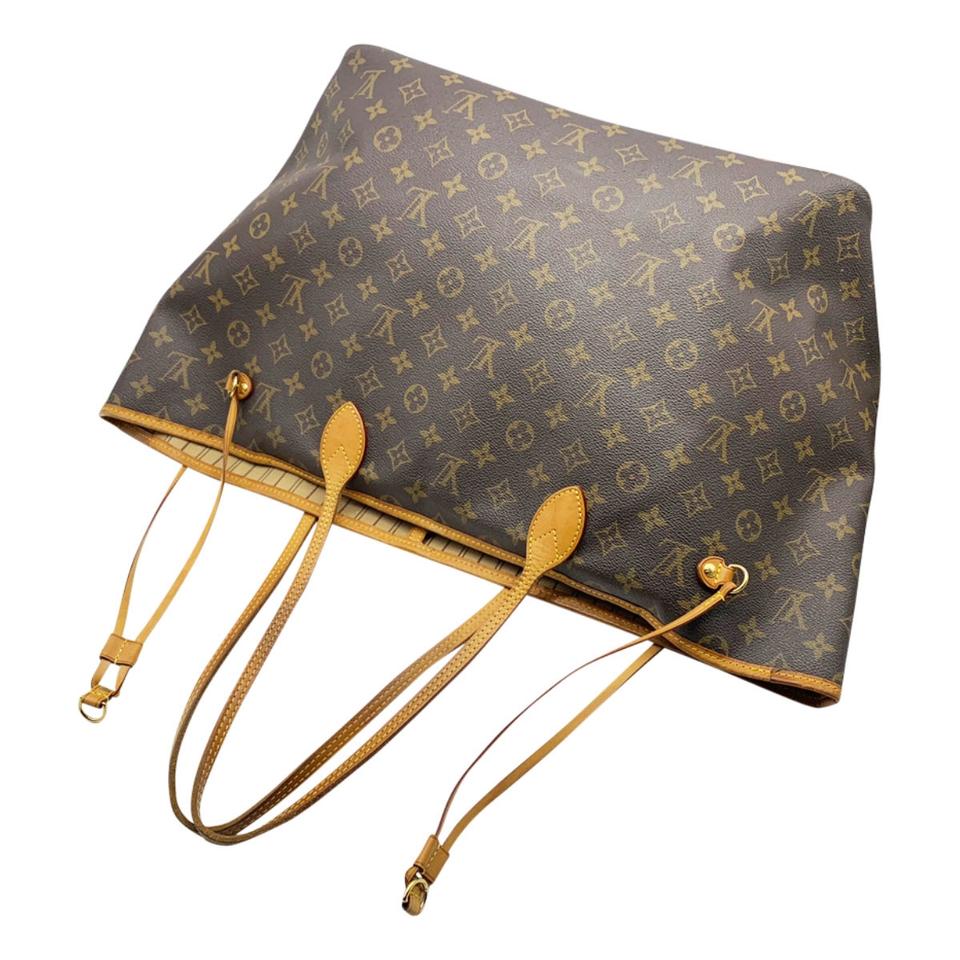 Louis Vuitton Neverfull Gm Brown Monogram Canvas Tote