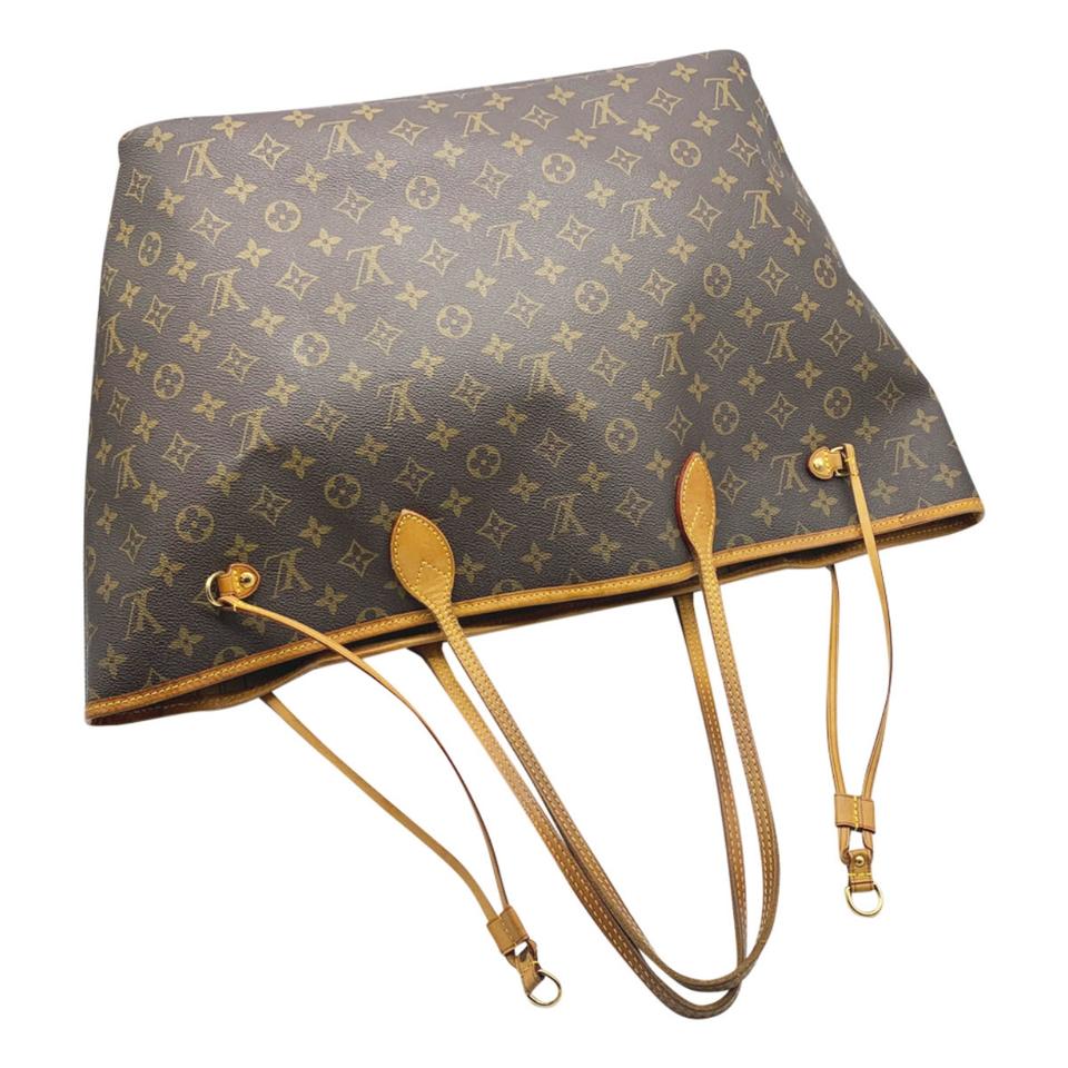 Louis Vuitton Neverfull Gm Brown Monogram Canvas Tote