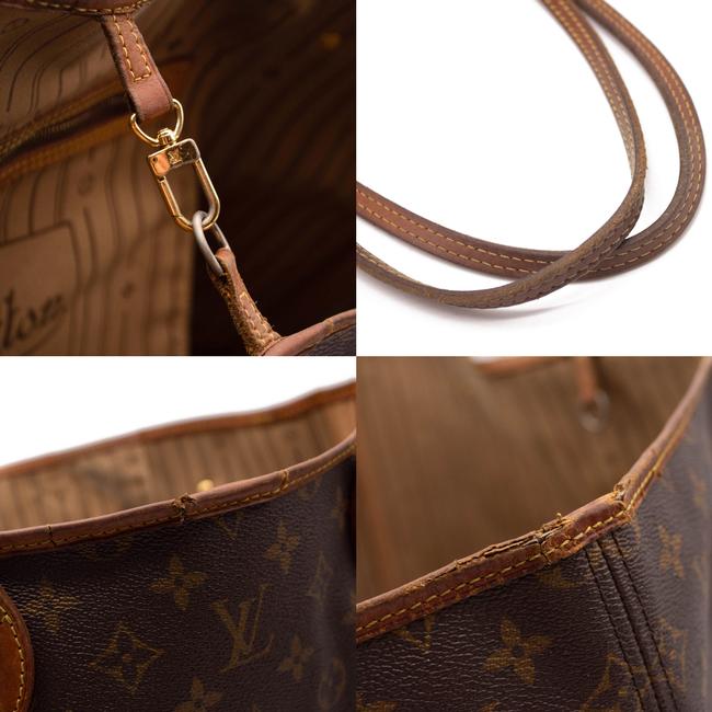 Louis Vuitton Neverfull Gm Brown Monogram Canvas Tote