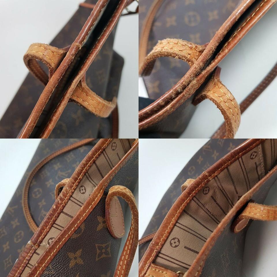 Louis Vuitton Neverfull Gm Brown Monogram Canvas Tote