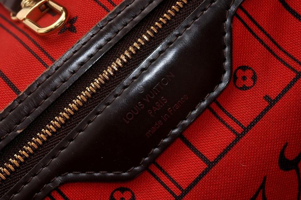 Louis Vuitton Neverfull Gm Damier Ebene Brown Canvas Tote