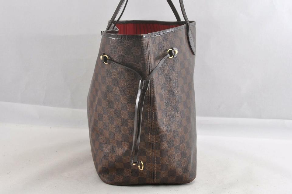 Louis Vuitton Neverfull Gm Damier Ebene Brown Canvas Tote