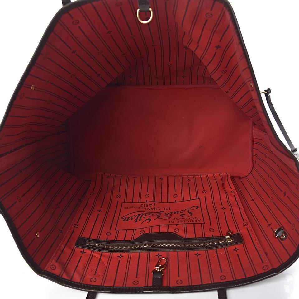 Louis Vuitton Neverfull Gm Damier Ebene Brown Coated Canvas Tote