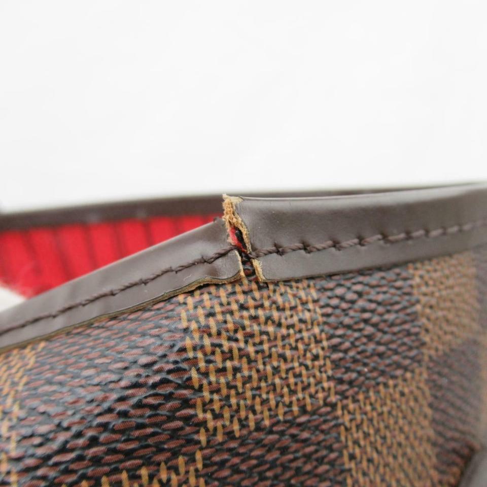 Louis Vuitton Neverfull Gm Ebene Brown Damier Canvas Tote