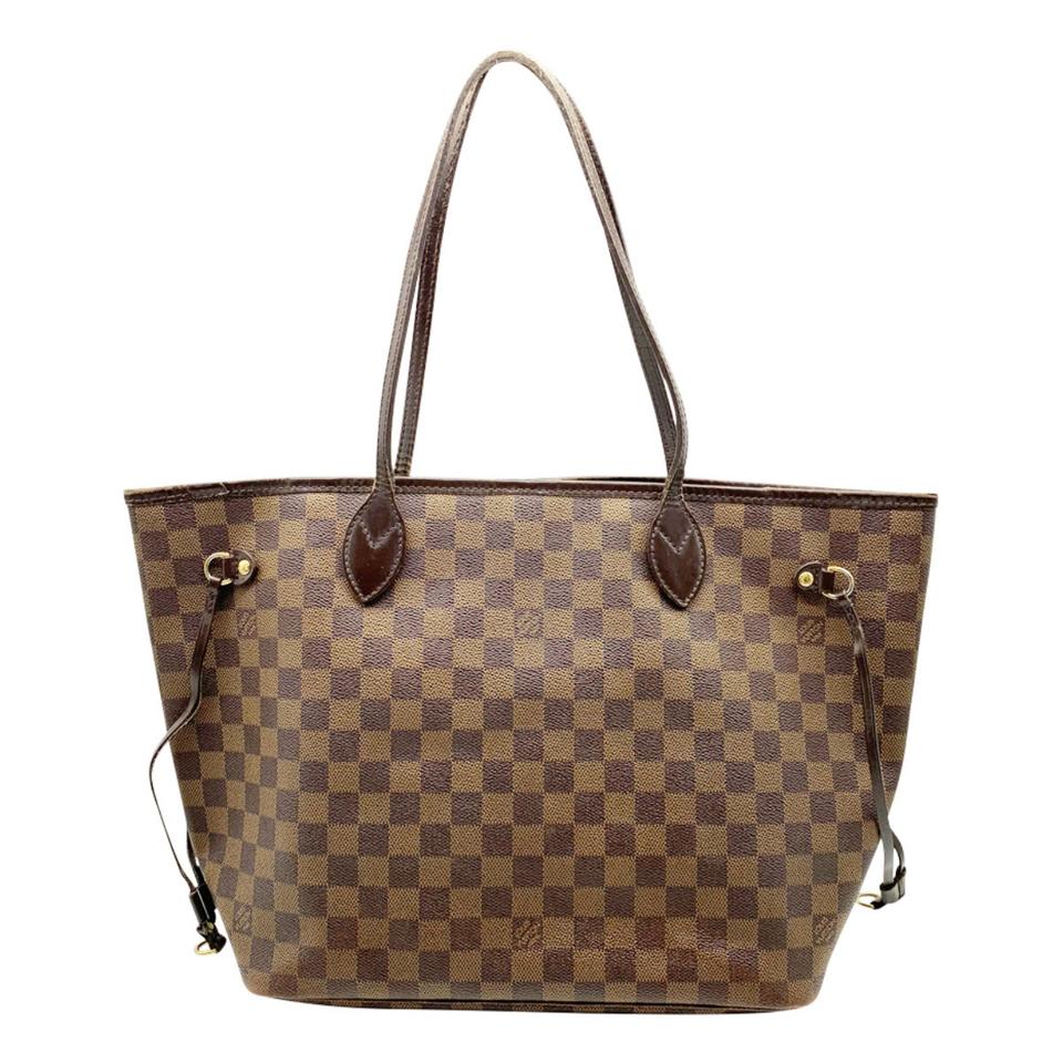 Louis Vuitton Neverfull Mm Brown Damier Ébène Canvas Tote