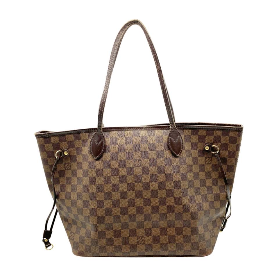 Louis Vuitton Neverfull Mm Brown Damier Ébène Canvas Tote