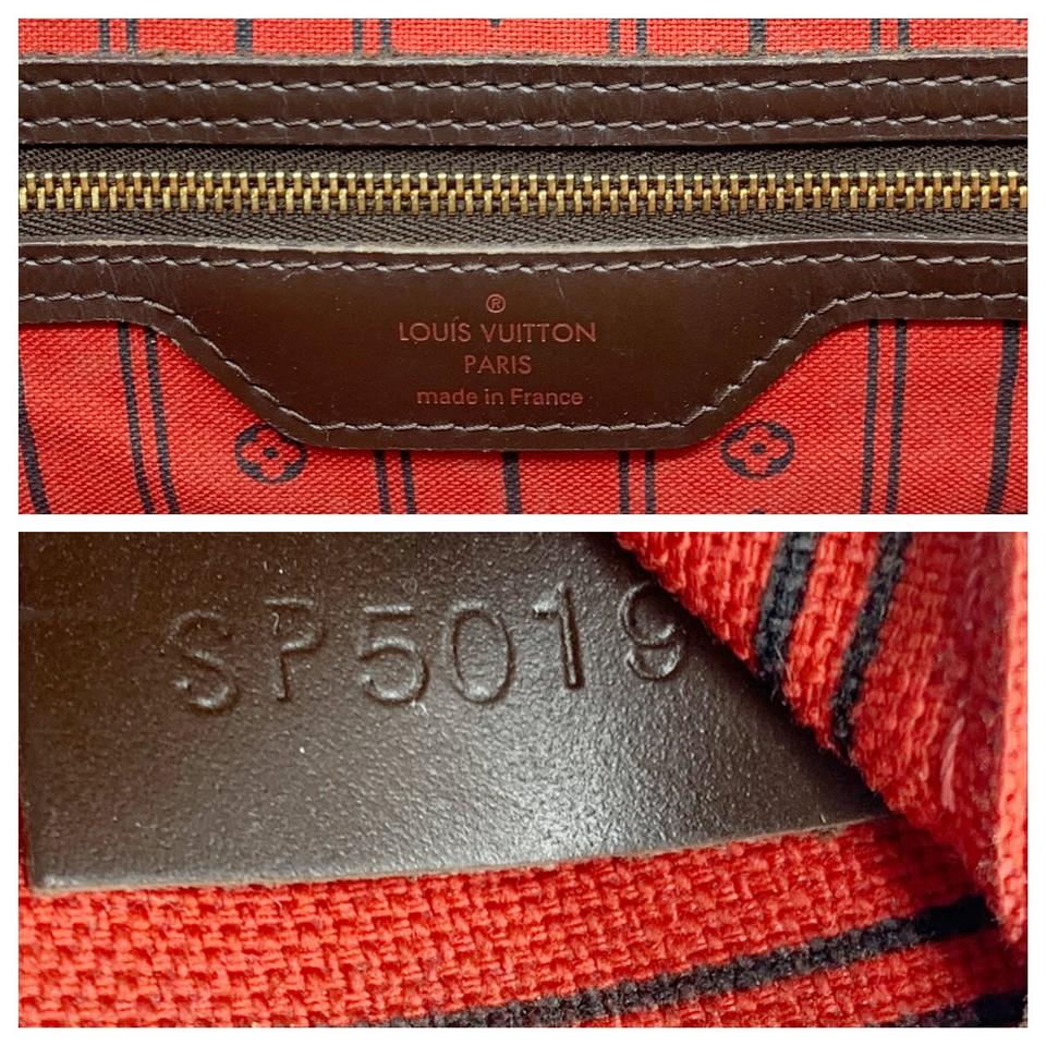Louis Vuitton Neverfull Mm Brown Damier Ébène Canvas Tote