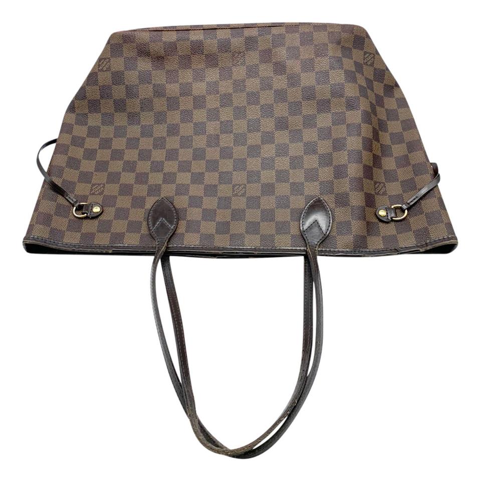 Louis Vuitton Neverfull Mm Brown Damier Ébène Canvas Tote