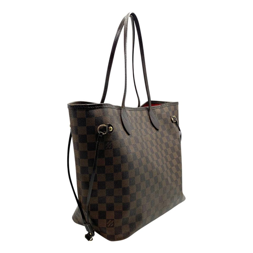 Louis Vuitton Neverfull Mm Brown Damier Ébène Canvas Tote