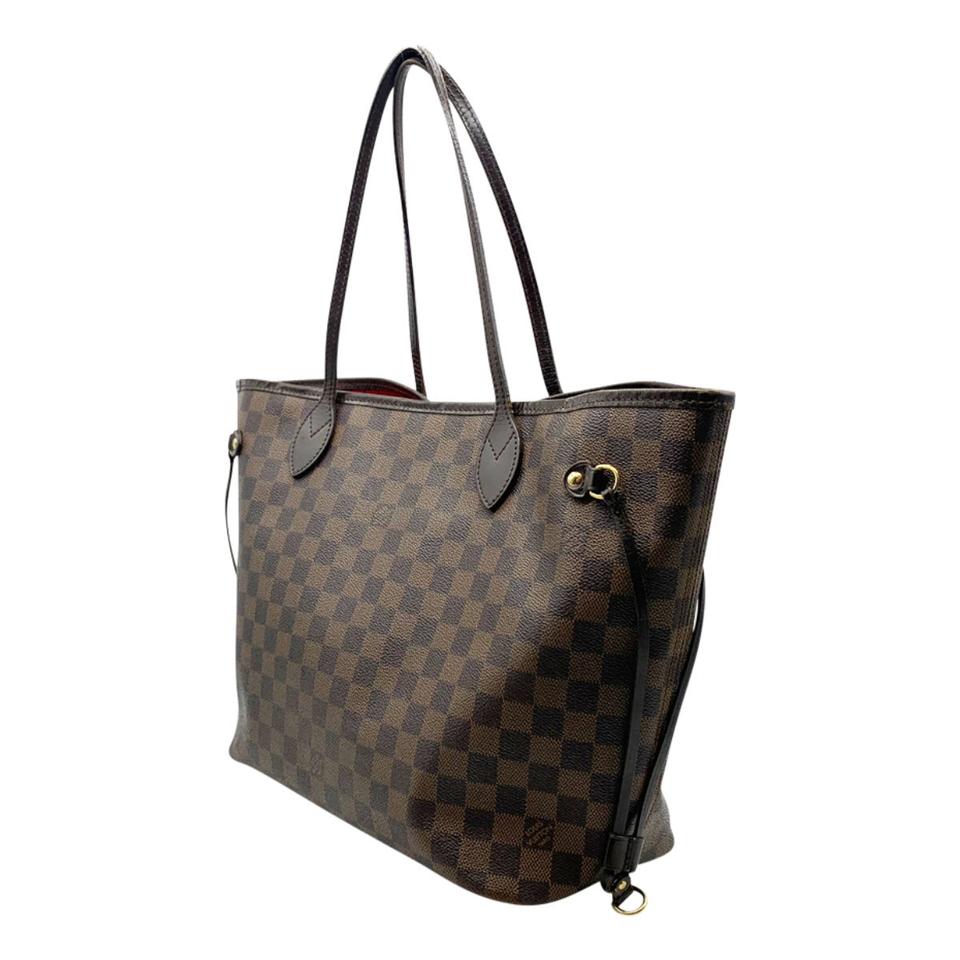 Louis Vuitton Neverfull Mm Brown Damier Ébène Canvas Tote