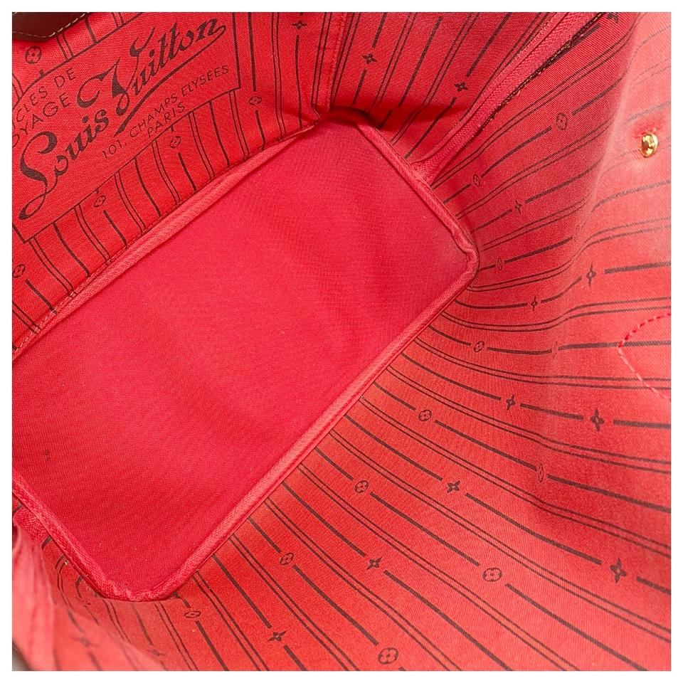 Louis Vuitton Neverfull Mm Brown Damier Ebene Canvas Tote