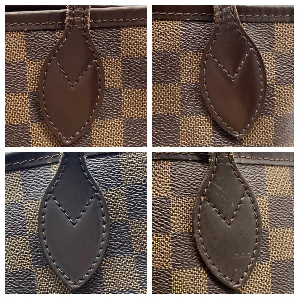 Louis Vuitton Neverfull Mm Brown Damier Ebene Canvas Tote