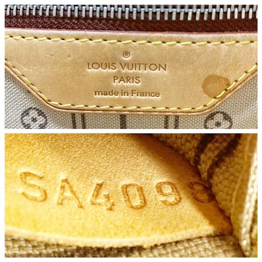 Louis Vuitton Neverfull Mm Brown Monogram Canvas Tote