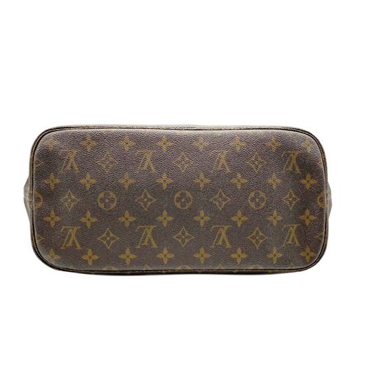 Louis Vuitton Neverfull Mm Brown Monogram Canvas Tote