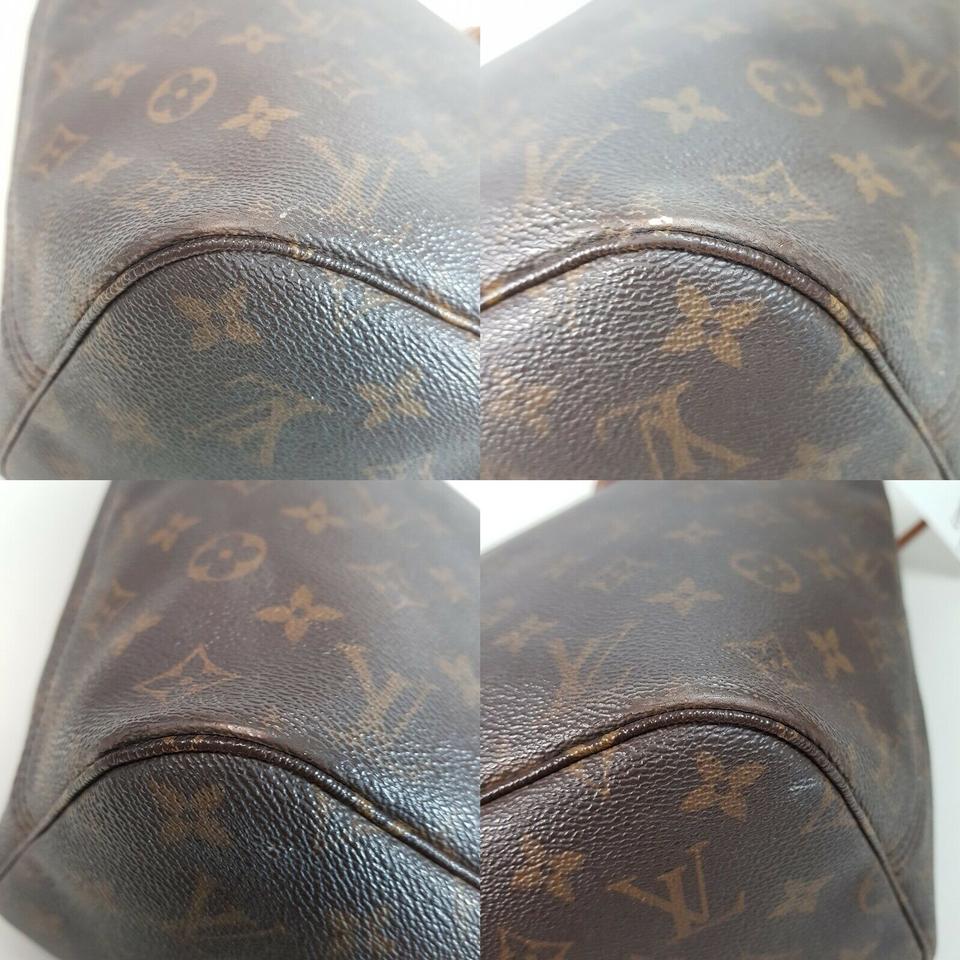 Louis Vuitton Neverfull Mm Brown Monogram Canvas Tote