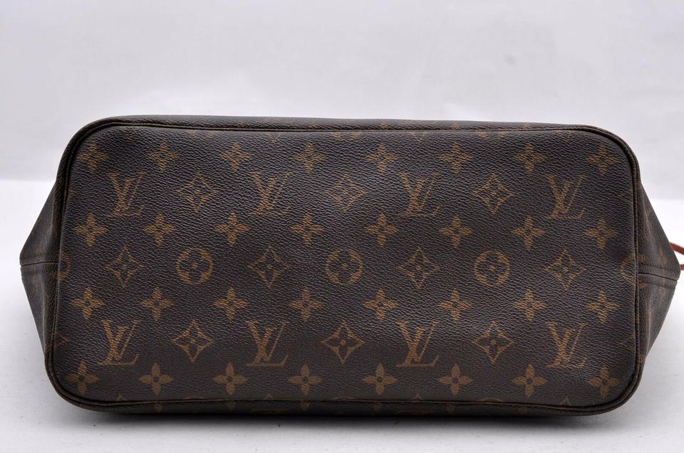 Louis Vuitton Neverfull Mm Brown Monogram Canvas Tote