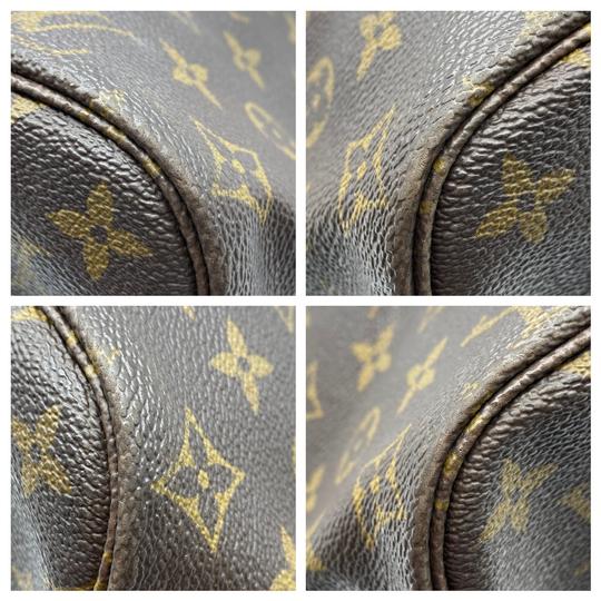 Louis Vuitton Neverfull Mm Brown Monogram Canvas Tote