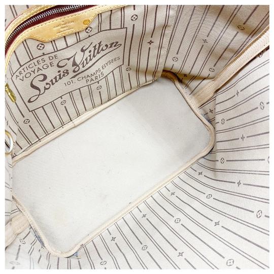 Louis Vuitton Neverfull Mm Brown Monogram Canvas Tote