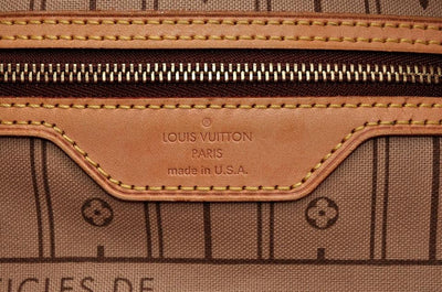 Louis Vuitton Neverfull Mm Brown Monogram Canvas Tote