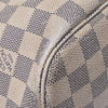 Louis Vuitton Neverfull Mm Damier Azul White Canvas Tote