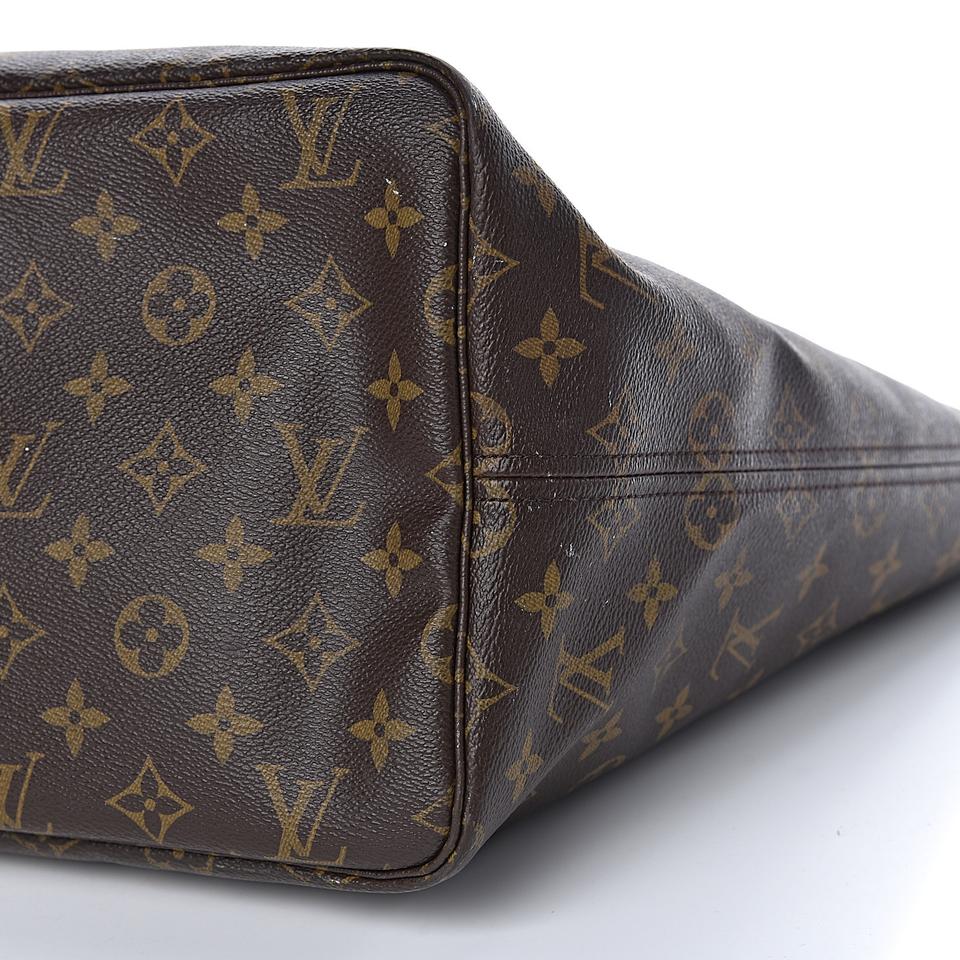 Louis Vuitton Neverfull Neo Gm Cerise Monogram Brown Canvas & Leather Tote