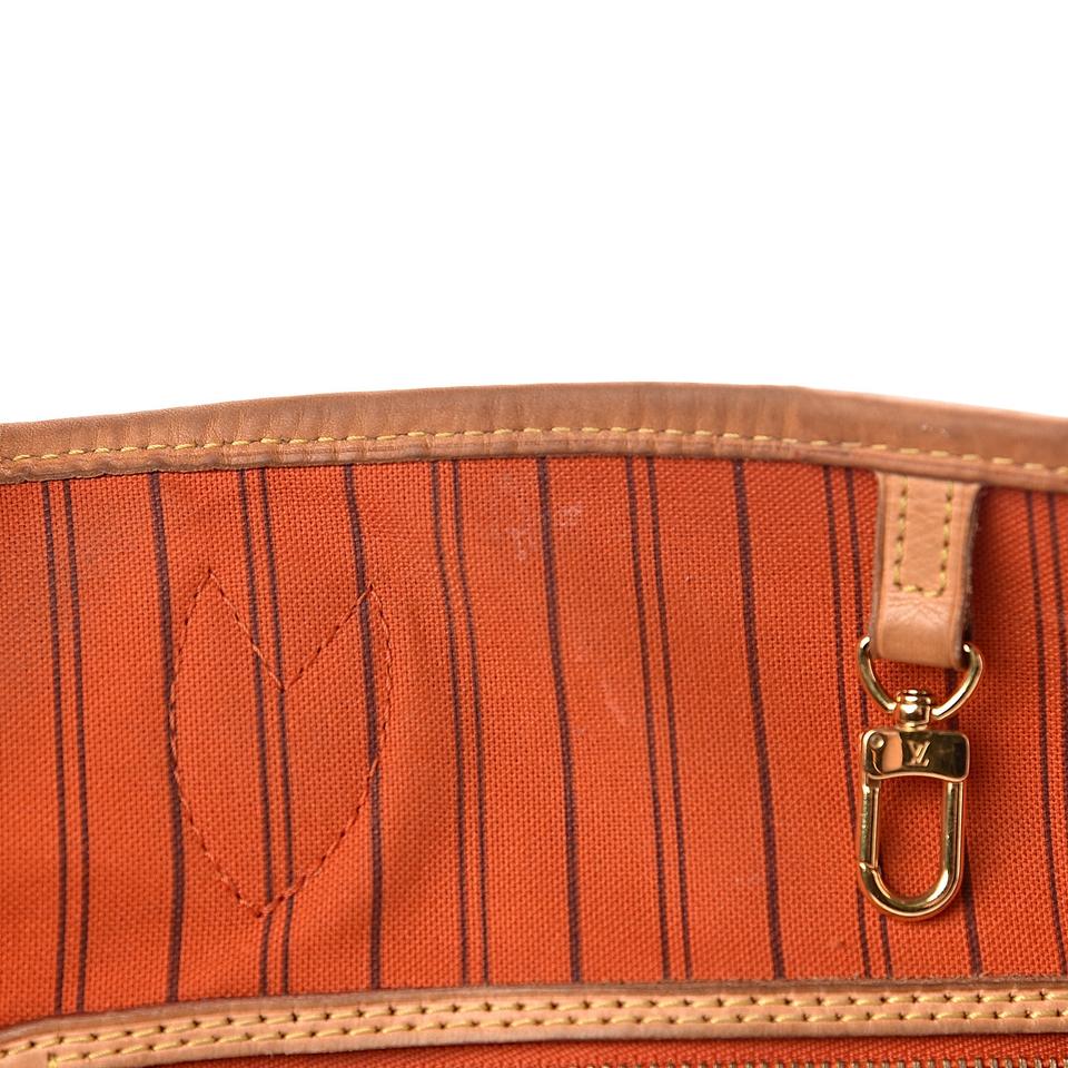 Louis Vuitton Neverfull Neo Gm Cerise Monogram Brown Canvas & Leather Tote