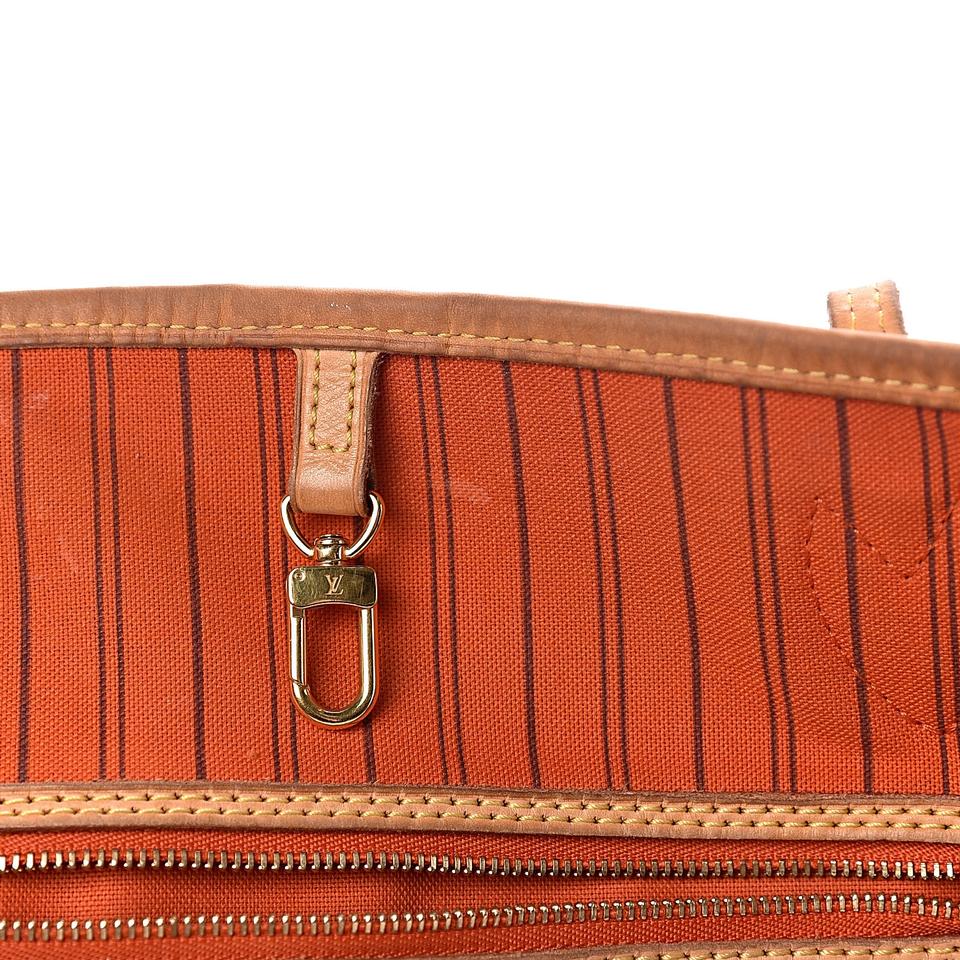 Louis Vuitton Neverfull Neo Gm Cerise Monogram Brown Canvas & Leather Tote