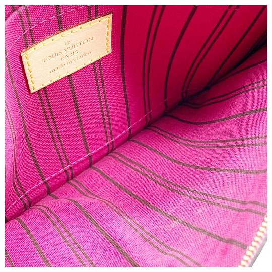 Louis Vuitton Neverfull Neo Gm Pivoine with Pouch Brown Monogram Canvas Tote