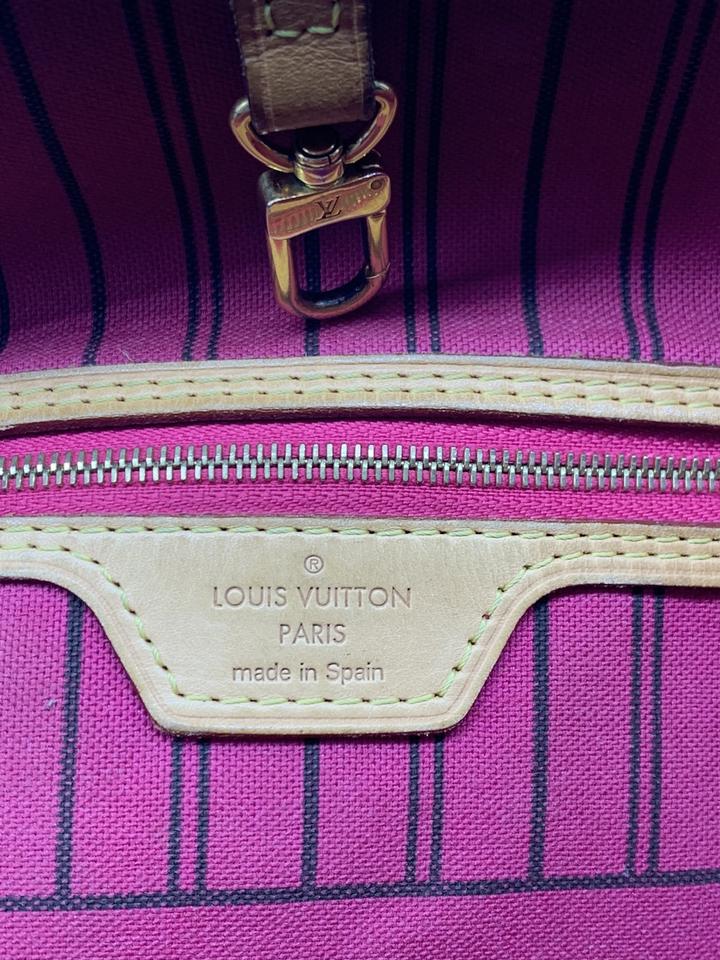 Louis Vuitton Neverfull Neo Mm Pivoine Brown Monogram Canvas Tote